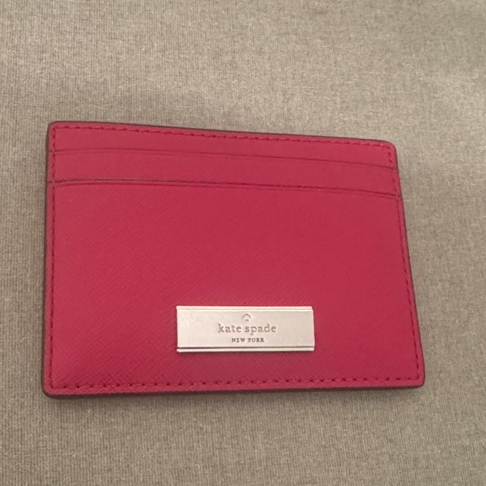 Kenzie Limited Edition Small Slim Card Holder - Perfect Cherry